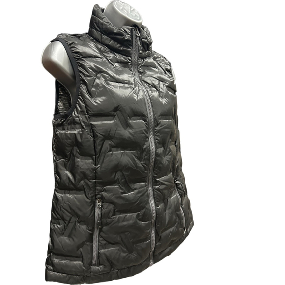 NWT Gerry Peak Welded Down Puffer Vest In Black Size Small - Picture 3 of 11